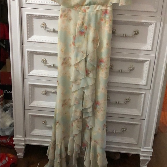 Topshop Muted floral print dress - Picture 9 of 12